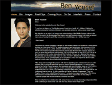 Tablet Screenshot of benyoucef.com